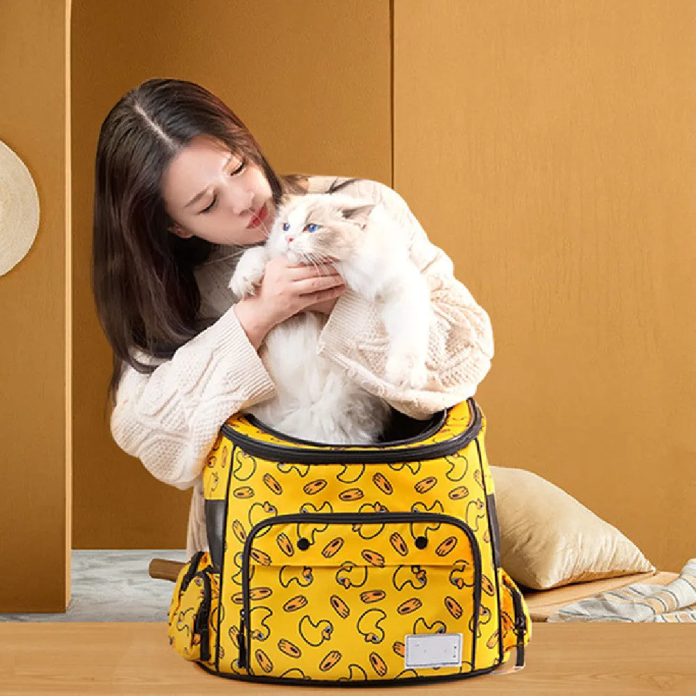 Go Out Portable Pet Backpack - Bellarte Enchanté Go Out Portable Pet Backpack